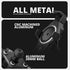 Chrome Motorcycle Adventure Cradle Phone Mount | Wireless Charging and Vibration Dampening | BC3 Universal Clamp for 1-1/4" to 1-1/2" Handlebars | 3.5" DuraLock™ Arm