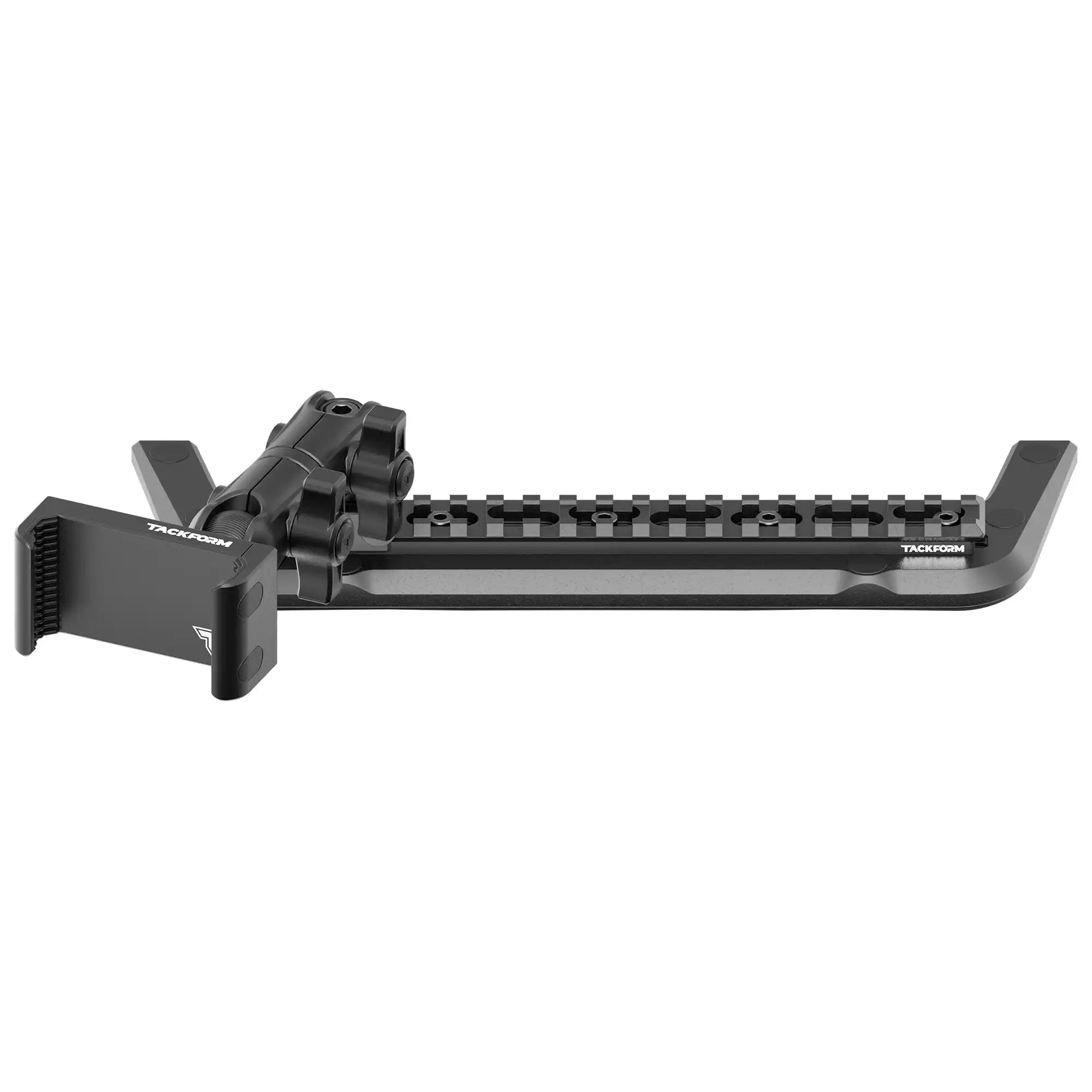 2011 - 2018 Jeep JK/JKU Tackform Assault Track Picatinny Dash Bracket With 20LITE Phone Mount