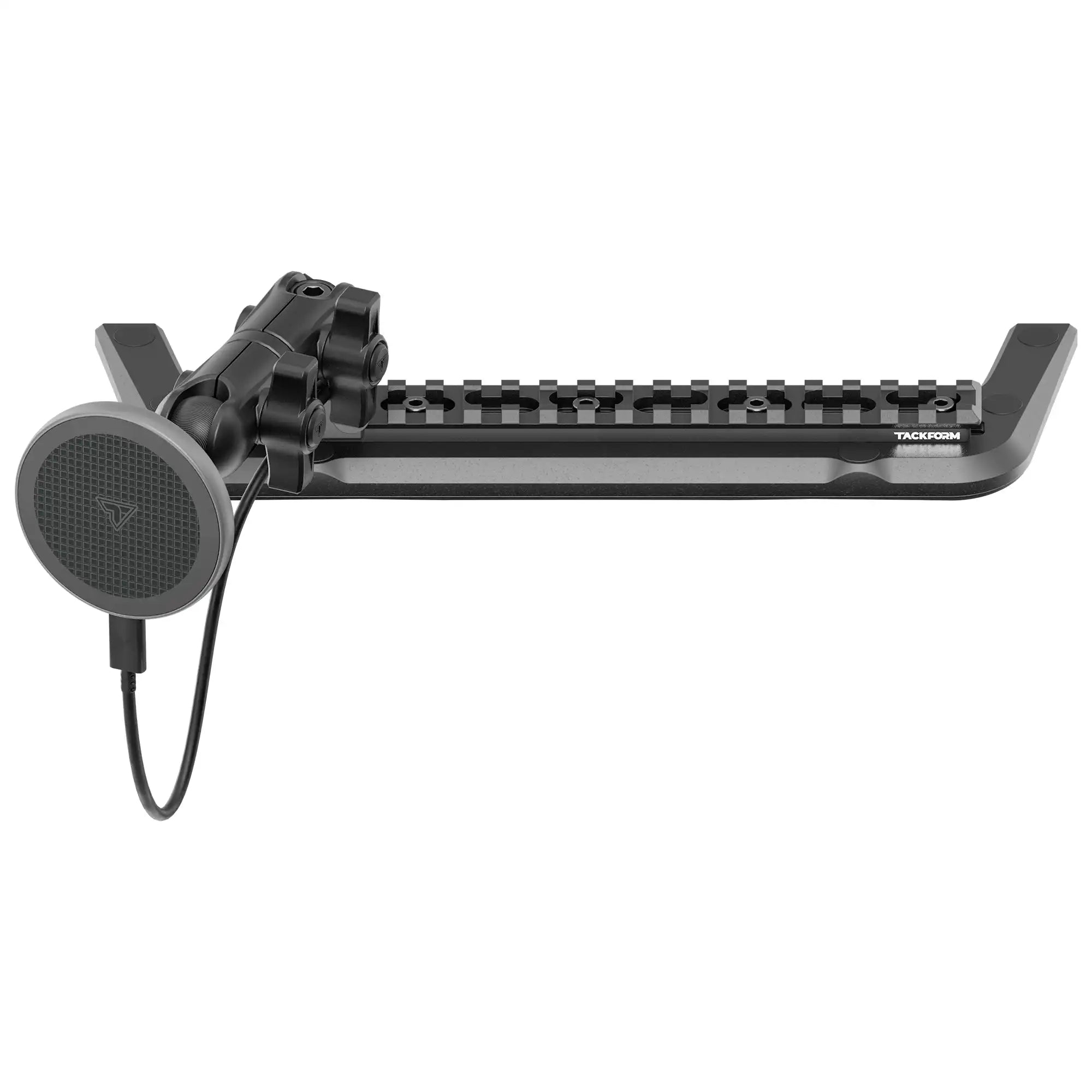 2011 - 2018 Jeep JK/JKU Tackform Assault Track Picatinny Dash Bracket With MagSafe Charging Phone Mount