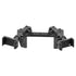 2022 Ford Super Duty (Compatible With 12” Screen ONLY) Tackform Assault Track Picatinny Dash Bracket With Dual 20LITE Phone Mounts