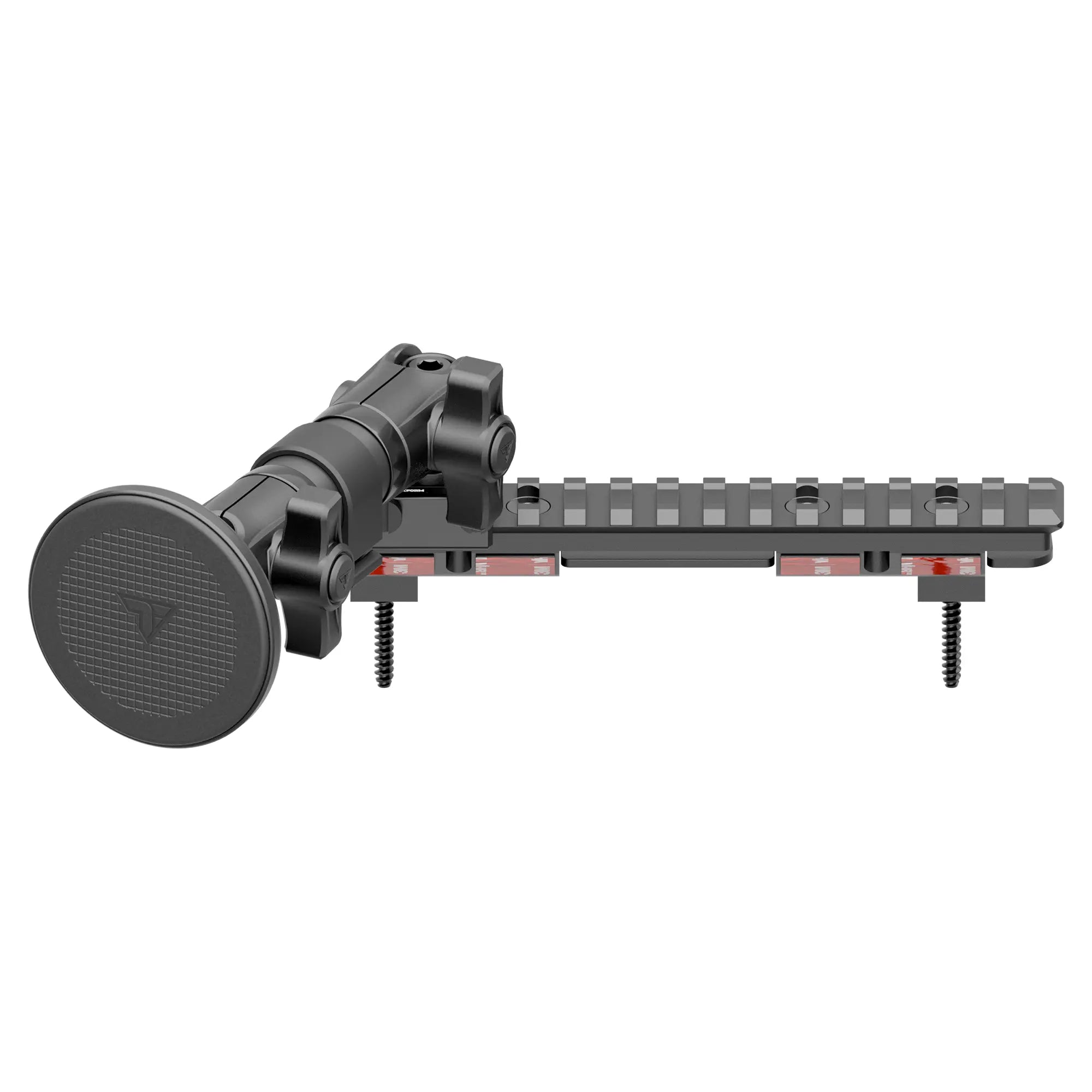 2013-2018 RAM and 2019-2024 RAM Classic ONLY Tackform Assault Track Picatinny Dash Bracket With MagSafe Phone Mount