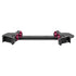2018 - 2023 Jeep JL, JT, and Wrangler 4XE. (Not compatible with 2024+ models) Tackform Assault Track Picatinny Dash Bracket With Dual 20LITE Phone Mounts
