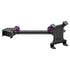 2018 - 2023 Jeep JL, JT, and Wrangler 4XE. (Not compatible with 2024+ models) Tackform Assault Track Picatinny Dash Bracket With 20LITE Phone & Tablet Mounts