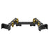 2019-2023 Ford Ranger (WITHOUT Switch Panel) Tackform Assault Track Picatinny Dash Bracket With Dual 20LITE Phone Holders
