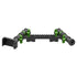 2019-2023 Ford Ranger (WITHOUT Switch Panel) Tackform Assault Track Picatinny Dash Bracket With 20LITE Phone Holder & CB Microphone Holder