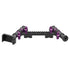 2019-2023 Ford Ranger (WITHOUT Switch Panel) Tackform Assault Track Picatinny Dash Bracket With 20LITE Phone Holder & CB Microphone Holder