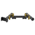 2019-2023 Ford Ranger (WITHOUT Switch Panel) Tackform Assault Track Picatinny Dash Bracket With 20LITE Phone Holder & CB Microphone Holder