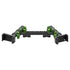 2019-2023 Ford Ranger (WITHOUT Switch Panel) Tackform Assault Track Picatinny Dash Bracket With Dual 20LITE Phone Holders