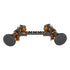 2009-2012 RAM 1500 & 2010-2012 RAM 2500/3500 Tackform Assault Track Dash Bracket With Dual MagSafe Phone Cradles