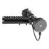 2024+ Jeep Wrangler JL & Gladiator (Not Compatible With 4xe) Tackform Assault Track Picatinny Dash Bracket With Qi2.2/MagSafe Charging & Cooling Phone Mount | Passenger Side
