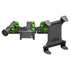 2007 - 2010 Jeep Wrangler JK Tackform Assault Track Picatinny Dash Bracket with Midland Magnetic CB Radio Mic, 20LITE Phone, and Tablet Holders | Bushwakka Edition