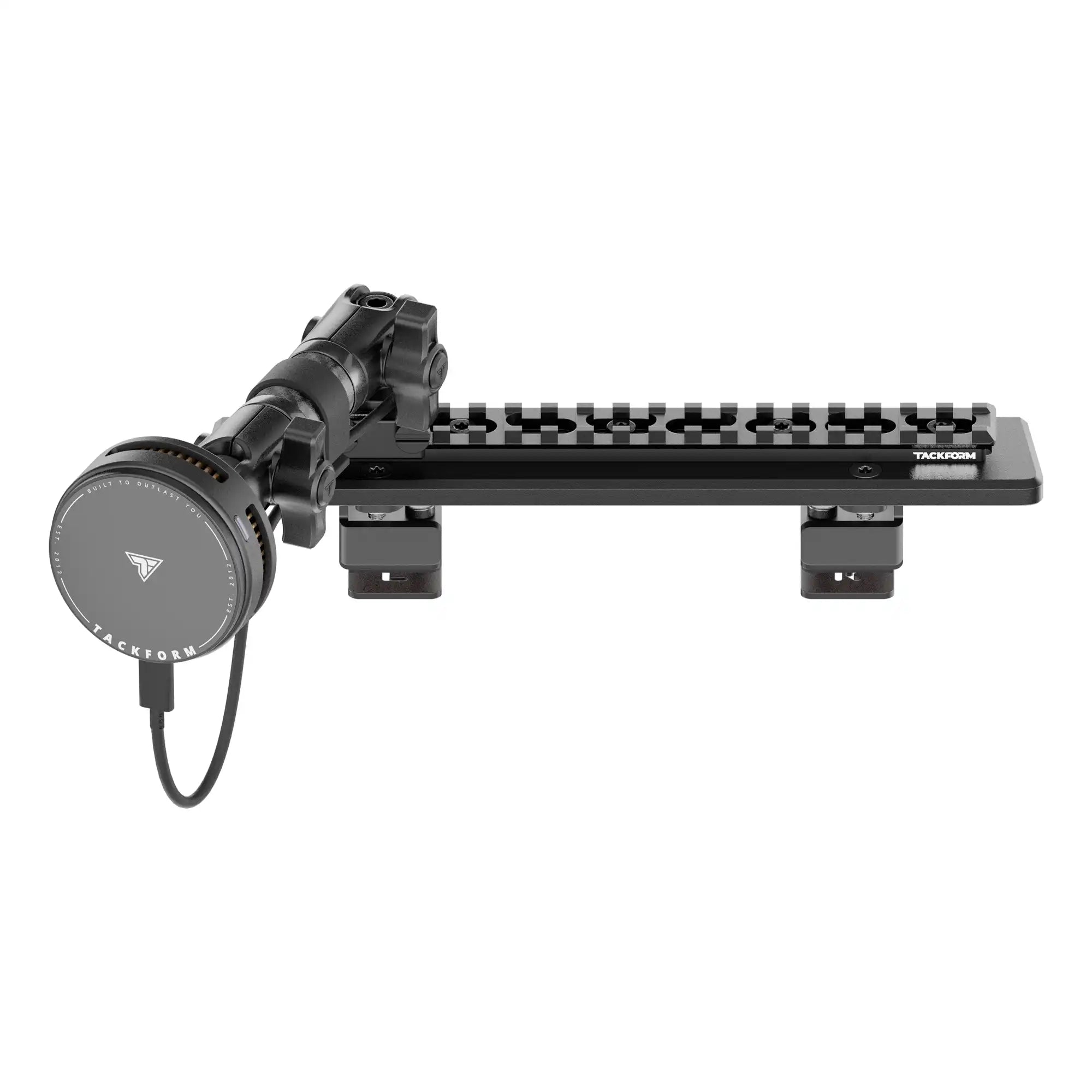 2025+ Ford Maverick Tackform Assault Track Dash Bracket With Qi2.2/MagSafe Charging & Cooling Phone Mount