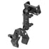 Semi Truck Grab Handle Phone Mount | 3.5" Arm | Grab Handle Bar Clamp 7/8" - 1-1/2"