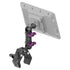 Semi Truck Grab Handle Garmin Mount | 3.5" Arm | Grab Handle Bar Clamp 7/8" - 1-1/2"