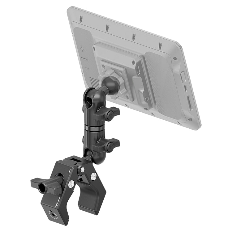 Semi Truck Grab Handle Garmin Mount | 3.5" Arm | Grab Handle Bar Clamp 7/8" - 1-1/2"