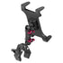 Semi Truck Grab Handle Tablet Mount | 3.5" Arm | Grab Handle Bar Clamp 7/8" - 1-1/2"