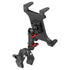 Semi Truck Grab Handle Tablet Mount | 3.5" Arm | Grab Handle Bar Clamp 7/8" - 1-1/2"