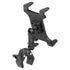 Semi Truck Grab Handle Tablet Mount | 3.5" Arm | Grab Handle Bar Clamp 7/8" - 1-1/2"