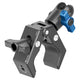Multi-Mount Grab Handle Bar Clamp | 7/8" - 1-1/2" Bars | Billet Aluminum | Short Reach Adapter | 20mm Ball Socket