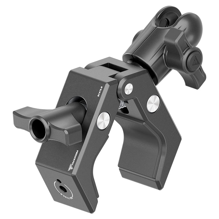 Multi-Mount Grab Handle Bar Clamp | 7/8" - 1-1/2" Bars | Billet Aluminum | Short Reach Adapter | 20mm Ball Socket