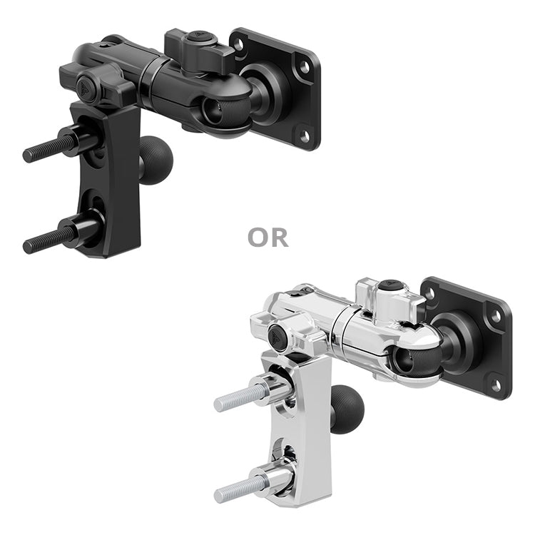 Tuner/GPS Series - Perch / Brake / Clutch Reservoir Mount - Dual Ball
