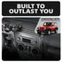 2007 - 2010 Jeep Wrangler JK Tackform Assault Track Picatinny Dash Bracket With 20LITE Phone Mount