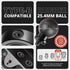 25.4mm / 1in Rubber Ball with Type-B Connection