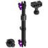 2018-2026 Jeep Wrangler JL/4xe & Gladiator JT LINK™ Console Screw Mount with 1/4-20 Camera Mount | 9.5"- 13" Telescoping Arm