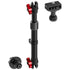 2018-2026 Jeep Wrangler JL/4xe & Gladiator JT LINK™ Console Screw Mount with 1/4-20 Camera Mount | 9.5"- 13" Telescoping Arm