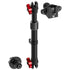 2018-2026 Jeep Wrangler JL/4xe & Gladiator JT LINK™ Console Screw Mount with CB Radio/ Microphone Holder | 9.5"- 13" Telescoping Arm