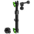 LINK™ Console Screw Mount With GoPro/Action Camera Holder | 9.5"-13" Telescoping Arm