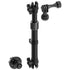 LINK™ Console Screw Mount With GoPro/Action Camera Holder | 9.5"-13" Telescoping Arm
