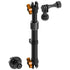 LINK™ Console Screw Mount With GoPro/Action Camera Holder | 9.5"-13" Telescoping Arm