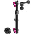 LINK™ Console Screw Mount With GoPro/Action Camera Holder | 9.5"-13" Telescoping Arm