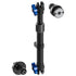 2018-2026 Jeep Wrangler JL/4xe & Gladiator JT LINK™ Console Screw Mount with Midland Magnetic Radio Holder | 9.5"- 13" Telescoping Arm