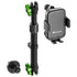 2018-2026 Jeep Wrangler JL/4xe & Gladiator JT LINK™ Console Screw Mount with Qi Wireless Charging Phone Holder & Customizable LED Accent Lighting | 9.5"- 13" Telescoping Arm