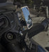 Black Can-Am Phone Cradle | Spyder Center Riser Mount - M10 Bolt | 3.5" DuraLock™ Arm