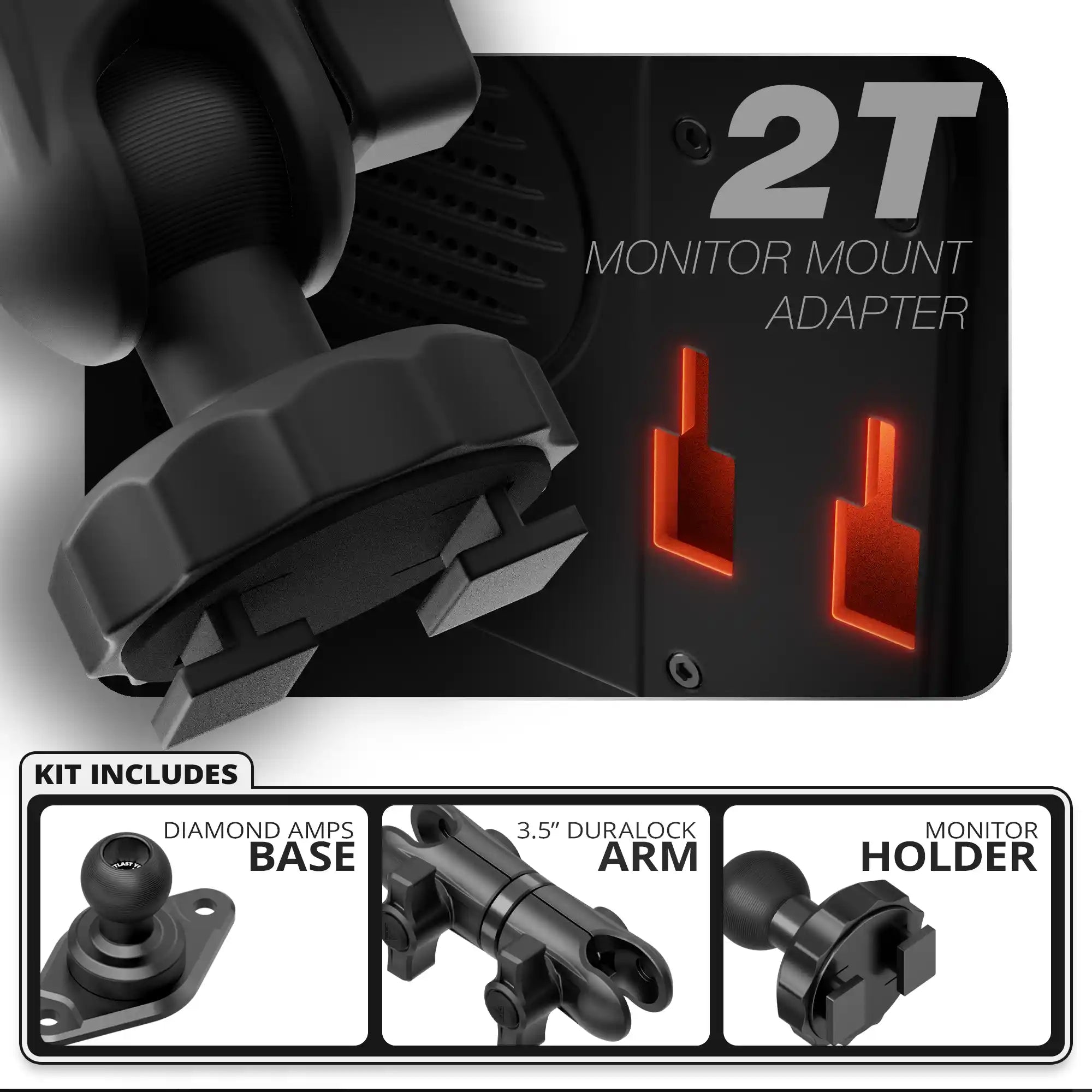 Tuner - 2T | Diamond Base | 3.5" DuraLock Arm