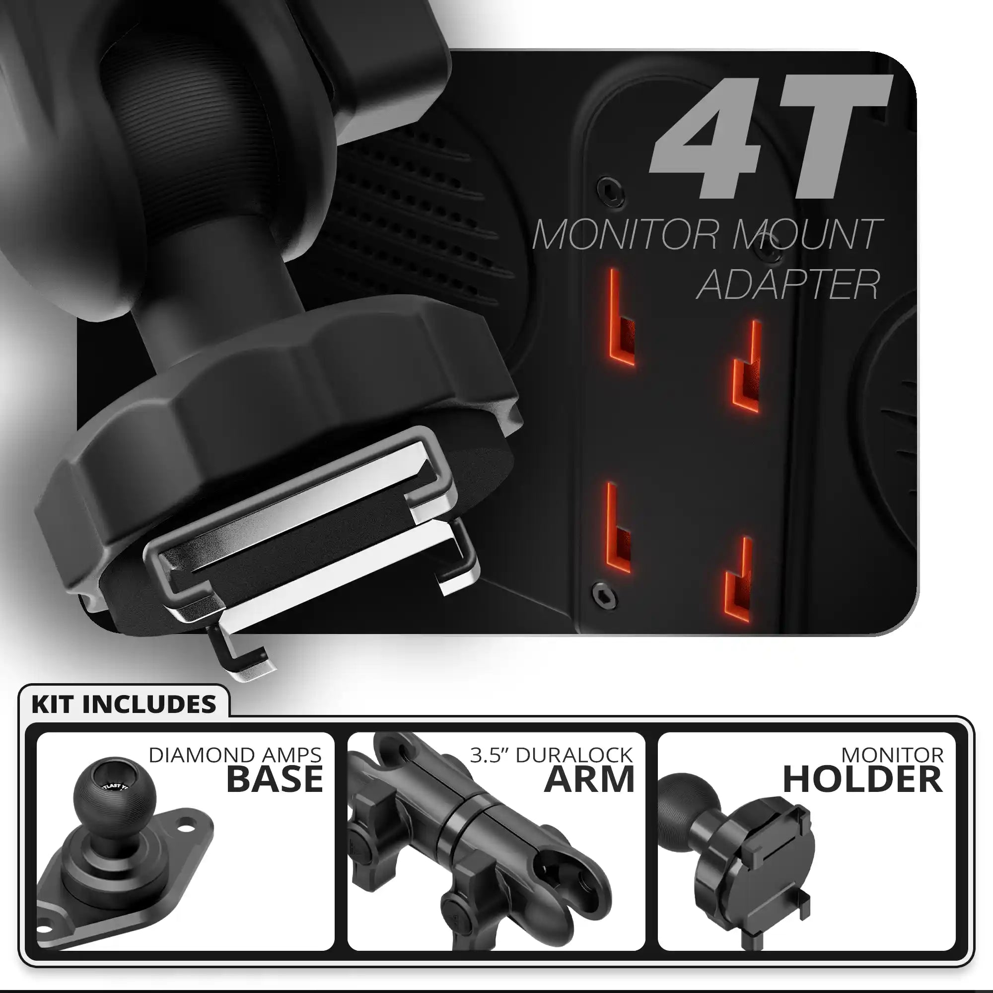 TPMS - 4T | Diamond Base | 3.5" DuraLock Arm