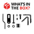 Seat Rail Bolt Hardware Kit | 1" Neck