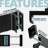 Semi Truck Grab Handle Phone Mount | 3.5" Arm | Grab Handle Bar Clamp 7/8" - 1-1/2"