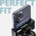 20MAXX Motorcycle Phone Mount | Adjustable Bar Clamp 3/4" - 1-1/2" | For iPhone | Vibration Dampening