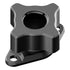 Black Aluminum Diamond AMPS mounting base with composite 20mm socket and tightening knob