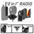 CB Radio/Microphone Holder | TRAXX™ - Fast Track Base with 20mm Socket