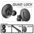 Quad Lock MAG™ Phone Holder | TRAXX™ - Fast Track Base | 7.5"-9.25" Telescoping Arm