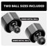 Type-B Pipe Adapter For Use With Starlink® Mini with 20mm & 26mm Metal Ball