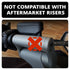 Adventure Series - BMW M10 Handlebar Bolt Mount - Long Reach (R1200, R1250, K1600 and Similar)