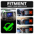 ‘15-‘20 Ford F-150, ‘17-‘22 Super Duty, ‘18-‘21 Expedition (See Compatibility Info For Year/Trim Details) Tackform Slim Track Dash Bracket With Tablet Mount