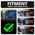 2021+ Ford F-150 (See Compatibility Info For Specific Year/Trim Fitment Details) Tackform Slim Track Dash Bracket With Tablet Mount