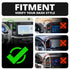 2024+ Ford F-150 (See Compatibility Info For Specific Year/Trim Fitment Details) Tackform Slim Track Dash Bracket | Build Your Own